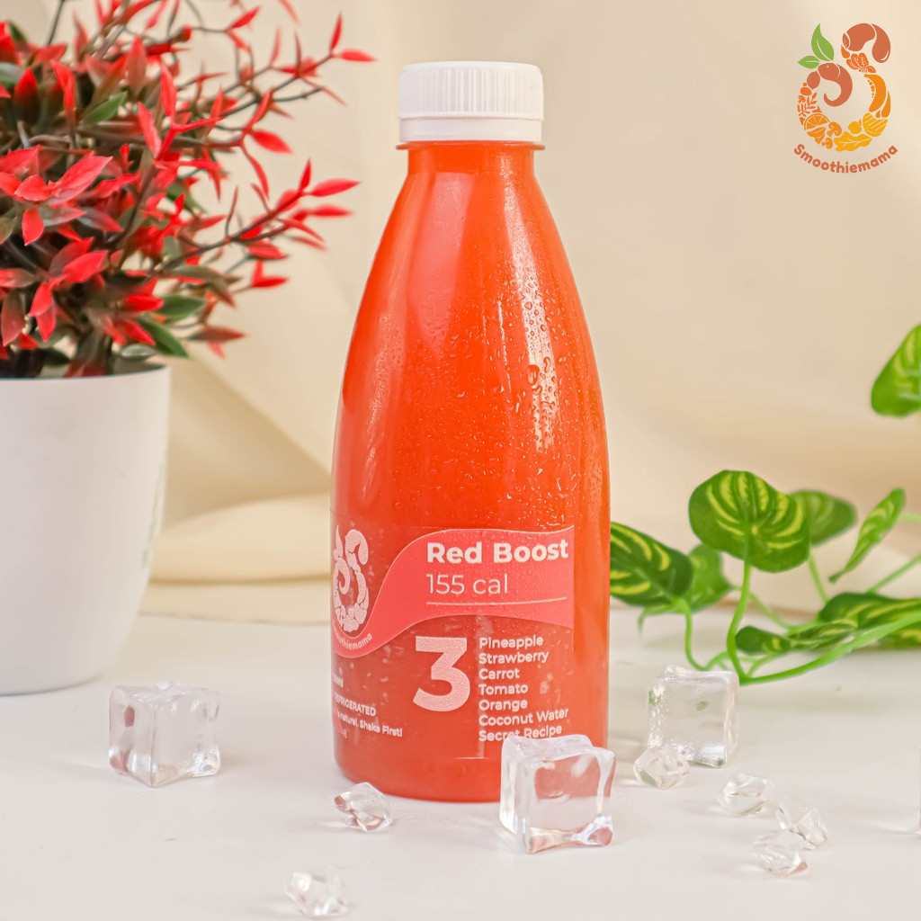 

Jus Kesehatan Juice Cold Pressed Smoothie Red Boost Smoothiemama 350ml Segar