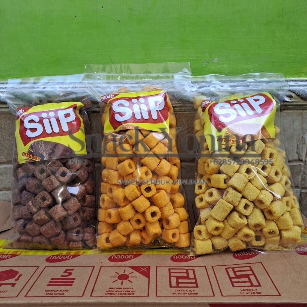 

SNACK KILOAN TERMURAH!!!SIPP NABATI COKLAT/JAGUNG BAKAR/KEJU 200 GR FREE BUBBLE WRAP/KARDUSGratis Ongkir & COD