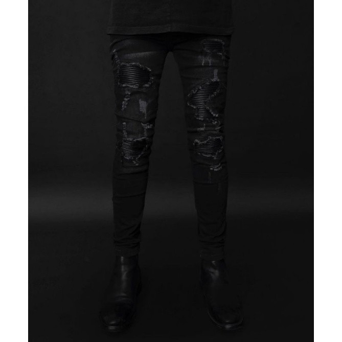 PROMO CUCI GUDANG Celana Rucas Caviar Leather Delivery II Season 8