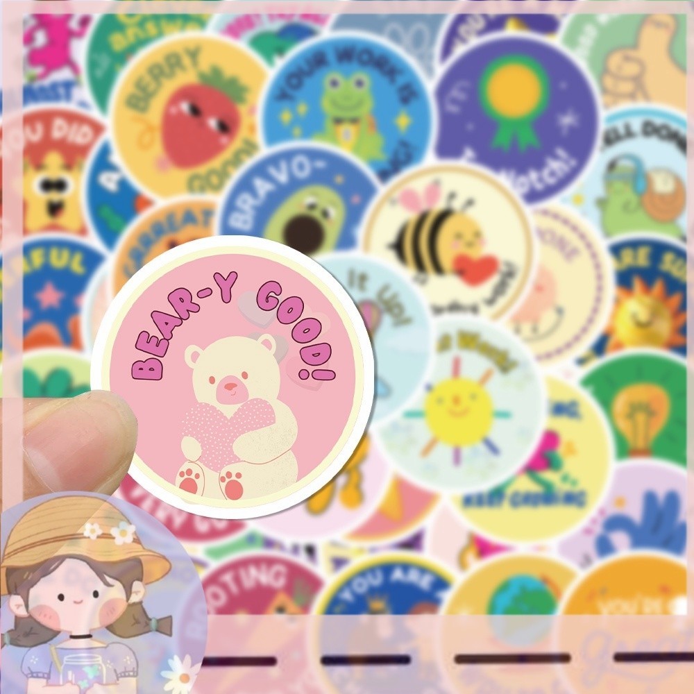 

PROMO 25 Pcs Stiker Aneka Motif Anti Air Untuk Dekorasi Buku Catatannotebook HELLO.NUZA