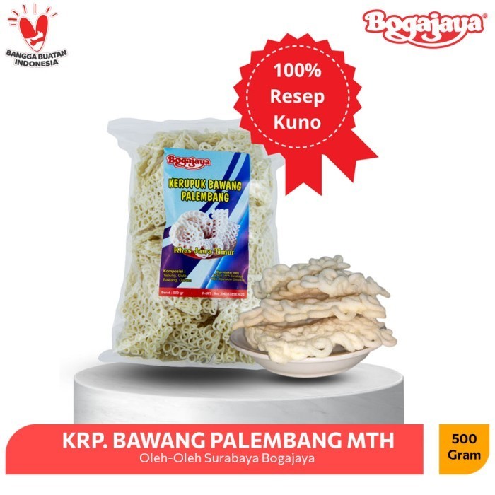 

New Krupuk Bawang Mie 500 Gram Bogajaya Enak & Gurih