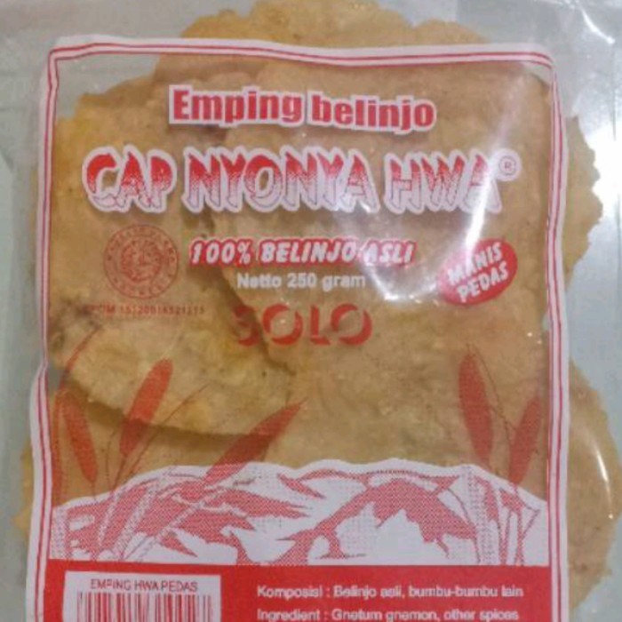 

New emping mentah pedas manis NY HWA