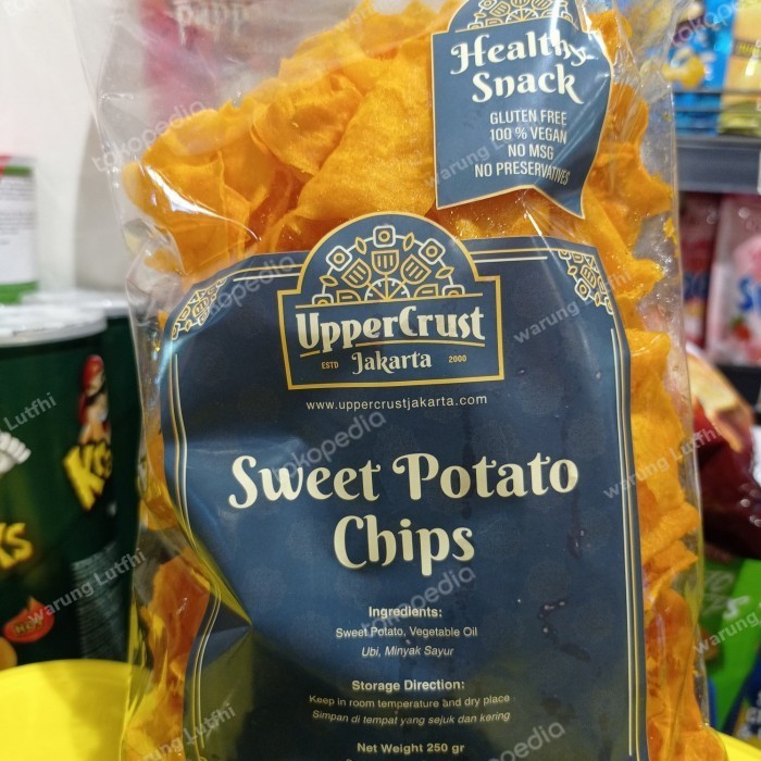 

Sale Upper Crust Sweet Potato Chips 250gr - Potato Chips