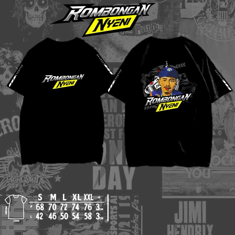 kaos rombongan nyeni