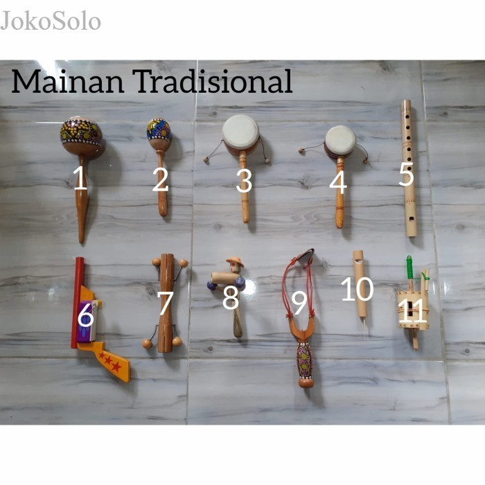 

Mainan Anak Tradisional/ Mainan Kayu/ Mainan Tradisional/ Marakas/ Oto - 2. Marakas Kcil murah