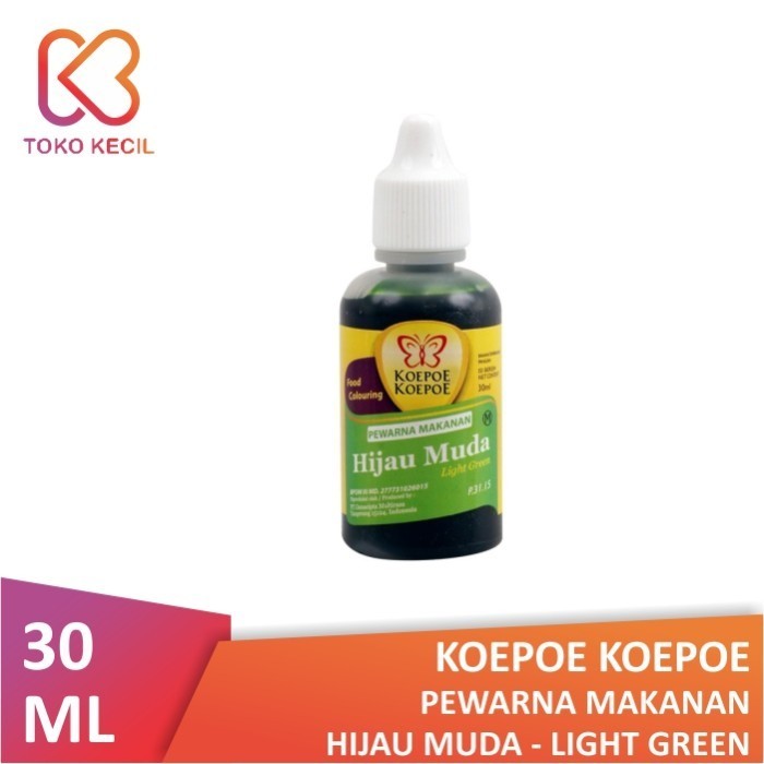 

Koepoe Koepoe Pewarna Makanan Hijau Muda 30ml