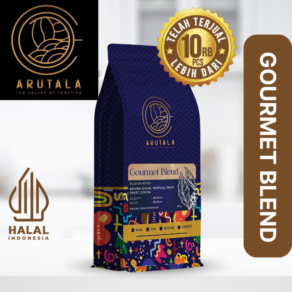 

Kopi Gourmet Blend for Manual Brew 200 gram -CB 2