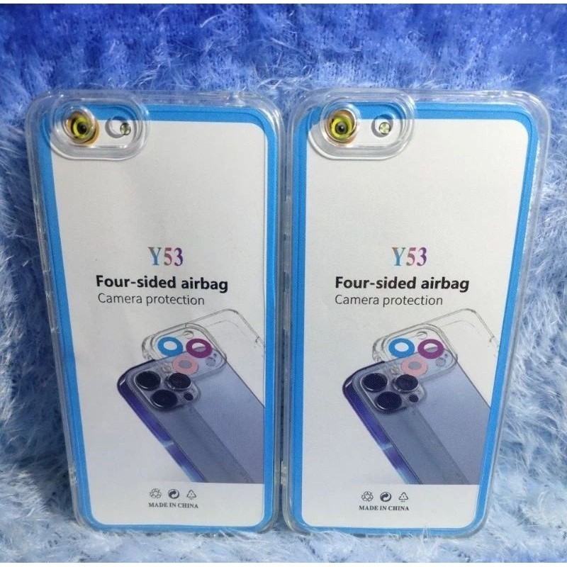 Softcase Bening Vivo Y53 1606 2017 Silikon Clear Bening Transparan Pelindung Belakang HP Farida Cell