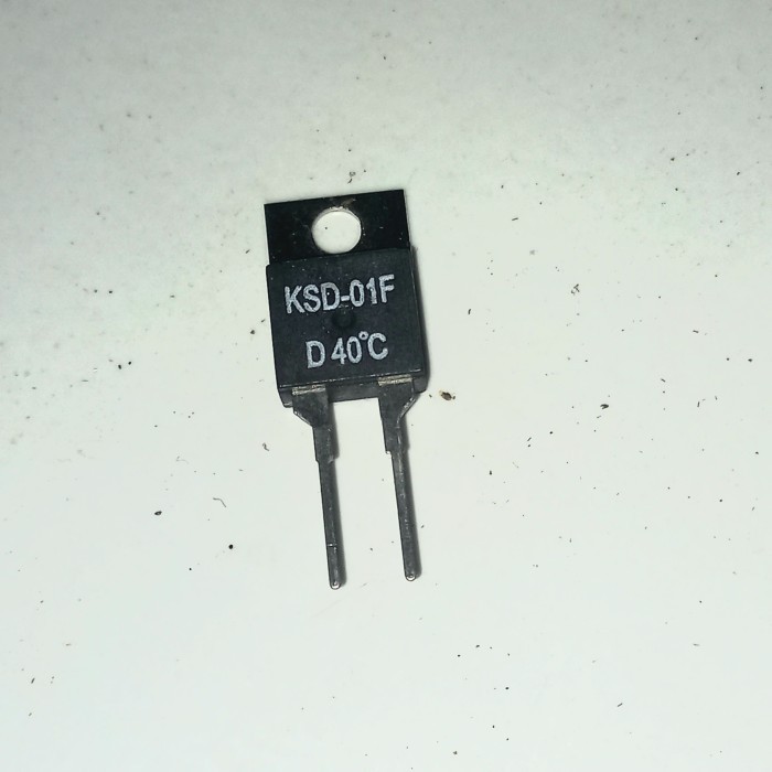 KSD-01F D 40°C 40C Bimetal thermostat termostat sensor suhu 40 derajat proteksi