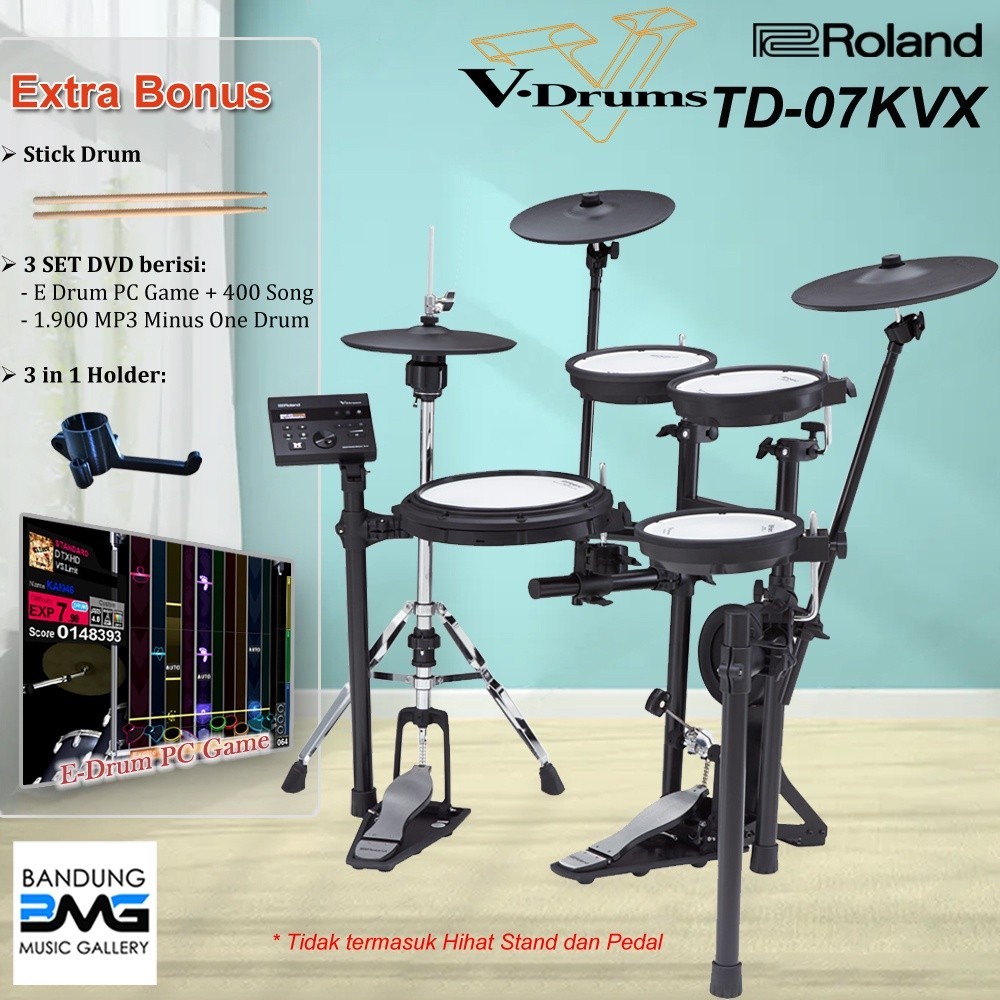 SPESIAL PROMO 70% Roland TD 07KVX Drum Elektrik / TD07KVX / TD07 KVX V Drums