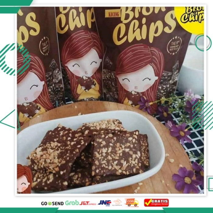 

Paling Murah Keripik Brownies Bronchips 60 gram Bron Chips Kripik Chip Kacang Snack - Kacang