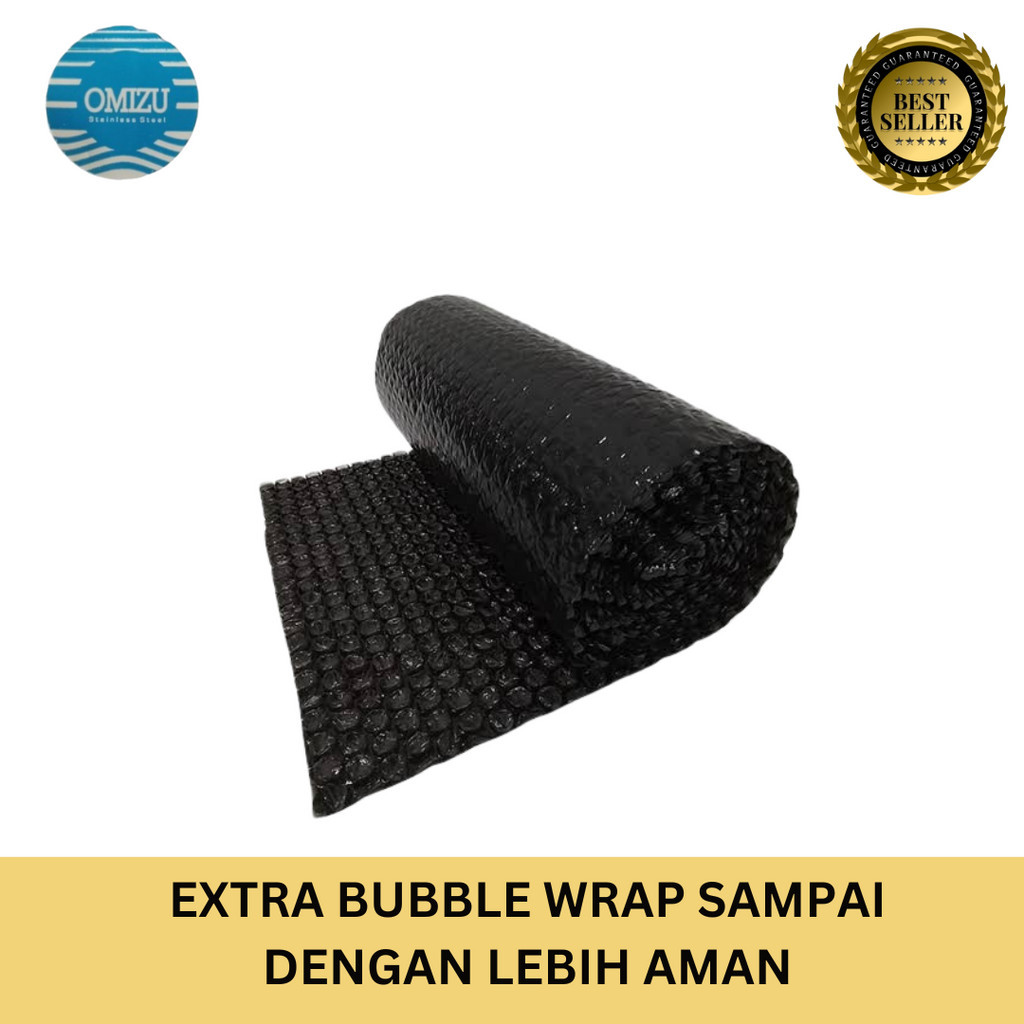

extra bubble wrap double packing bubble untuk proteksi barang