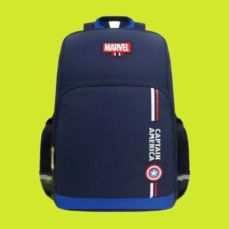 Tas Sekolah Anak laki laki Sd Marvel dan SMP Laki Laki Garsel Backpack Cowok Ransel Punggung sekolah