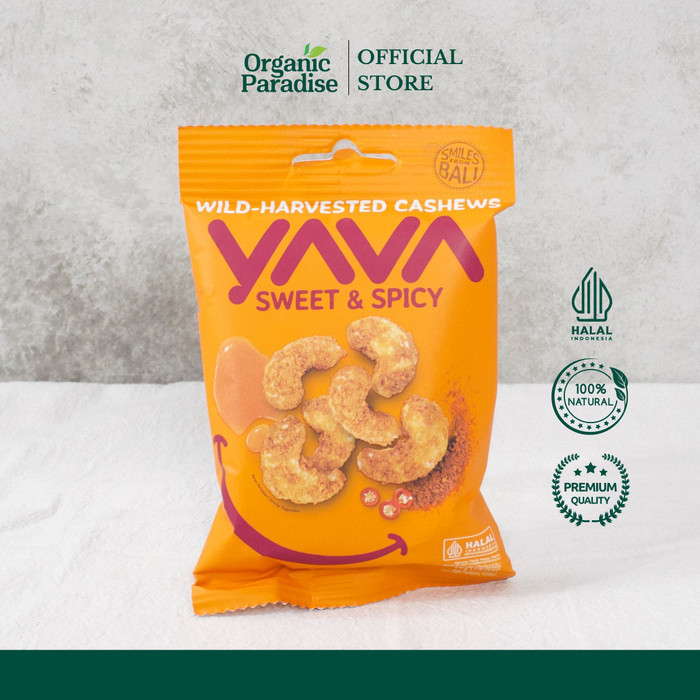 

YAVA Sweet & Spice Cashew 35 Gr / Kacang Mede Yava