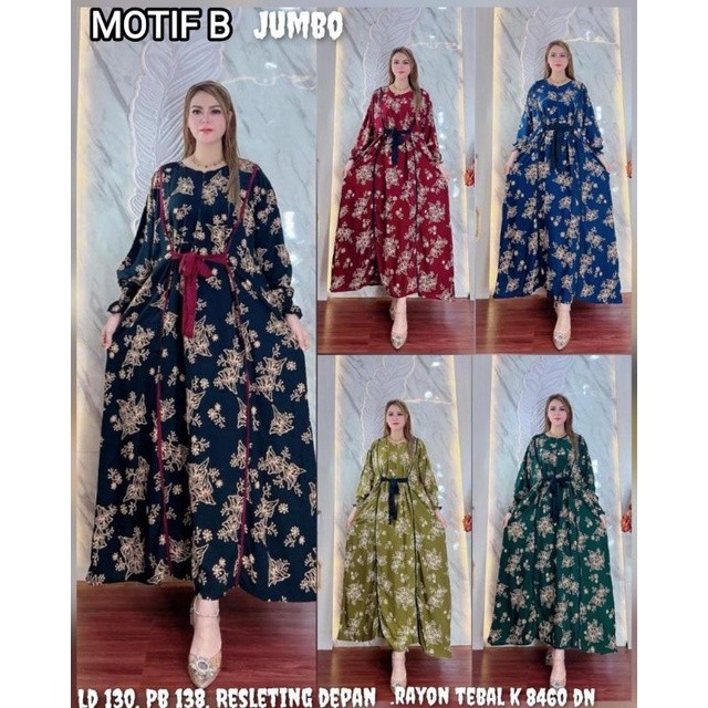 BAJU TIMUR TENGAH WANITA UNTUK LEBARAN- DASTER ARAB JUMBO/ DASTER KEKINIAN JUMBO