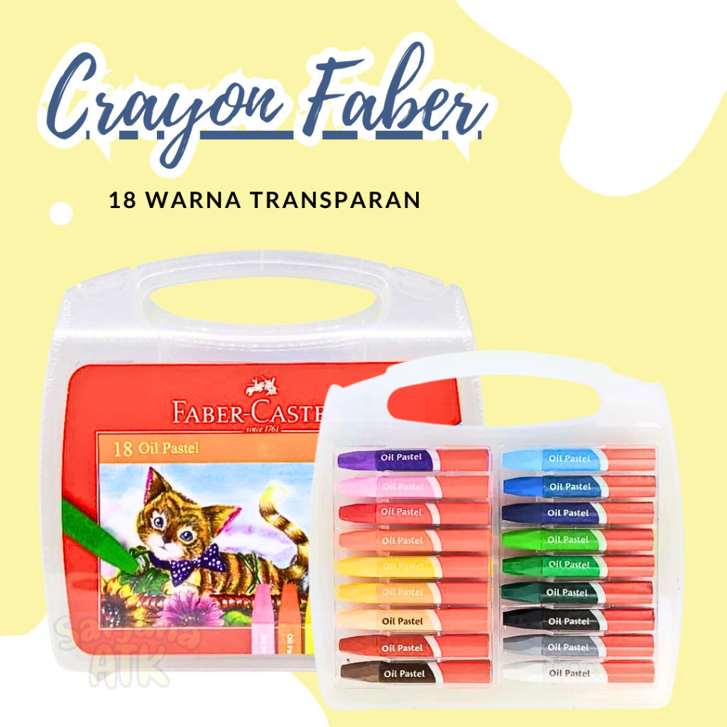 

CRAYON / KRAYON FABER CASTELL18 WARNA