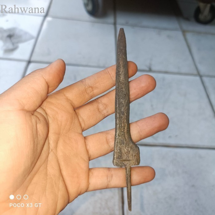 

pusaka keris patrem brojol pamor manggar sepuh Murah Meriah JD21 antik