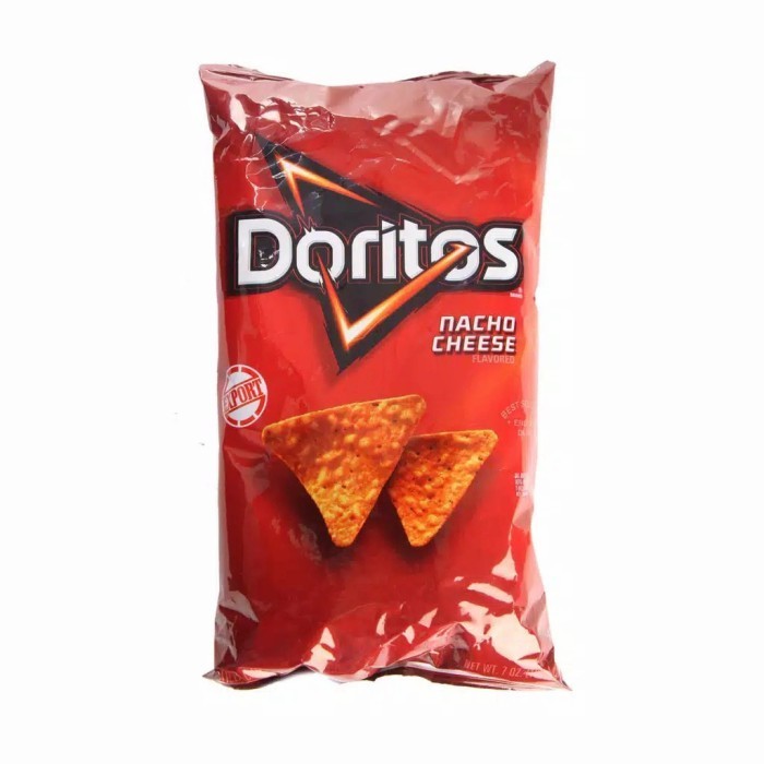 

DORITOS NACHO CHEESE SNACK IMPORT (MADE IN USA) 198.4gr