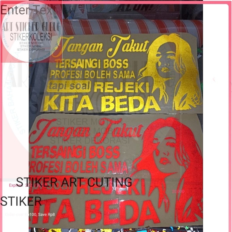 stikermobil stiker nyala bahan nyala terbaik ori 3m stikermobil#stikertruck#stikerdinding#stikerpick