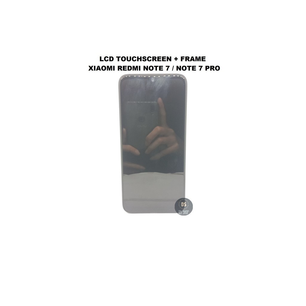 LCD Touchscreeen Plus Frame Fullset Xiaomi Redmi Note 7 - Redmi Note 7 Pro Original Copotan
