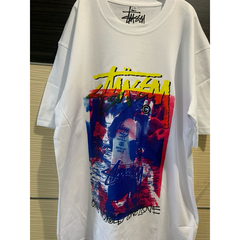 KAOS T-Shirt STUSSY BOB MARLEY Bahan Tebal Cotton Combed 24s baju metal tebal adem dan lembut pria d