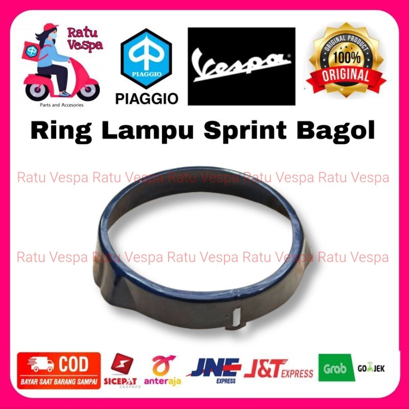 Ring Lampu Depan Vespa Sprint Bagol