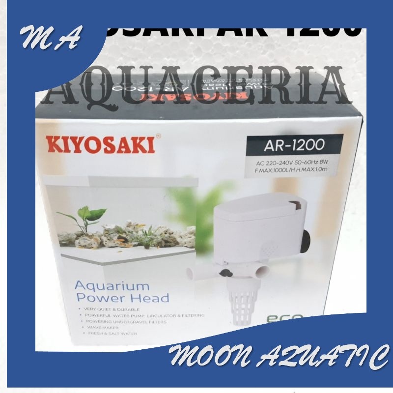 POMPA AQUARIUM KIYOSAKI AR 1200 POMPA CELUP AQUARIUM AQUASCAPE ar1200 power head