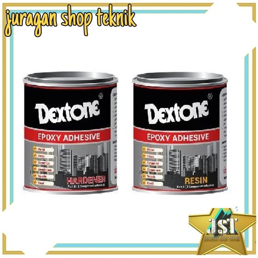 DEXTONE - LEM EPOXY 2 KOMPONEN RESIN DAN HARDENER 1KG
