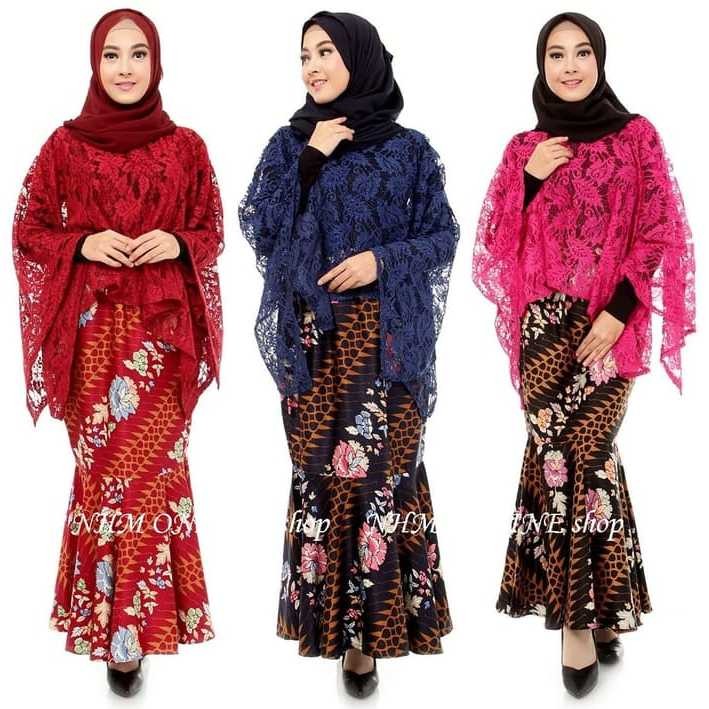Kebaya Brukat / Kebaya Modern cape brukat