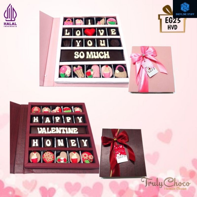 

Kado valentine 2025 coklat trulychoco G25 EG25