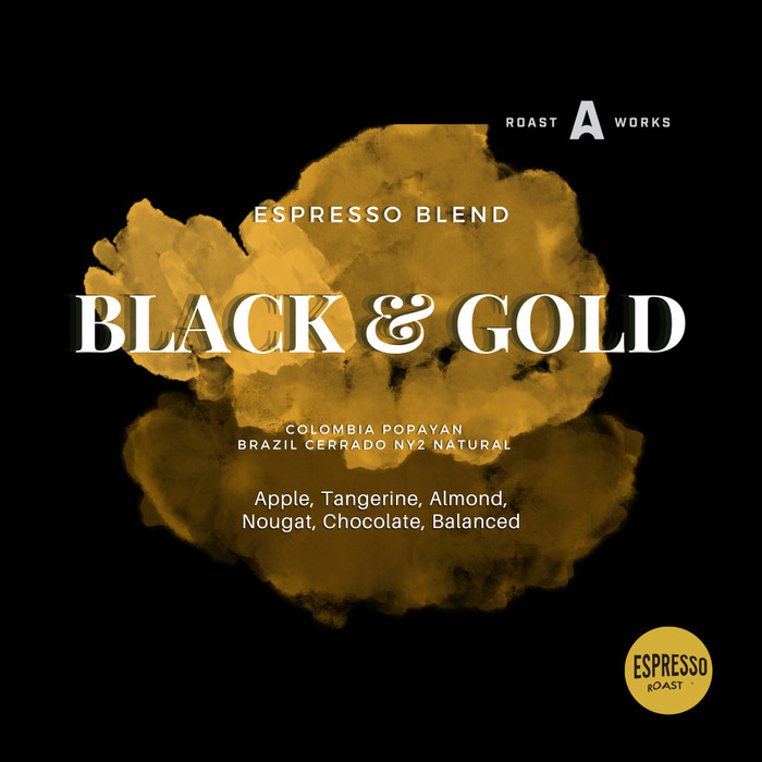 

RB Black & Gold Espresso Blend - A Roastworks - Biji Kopi