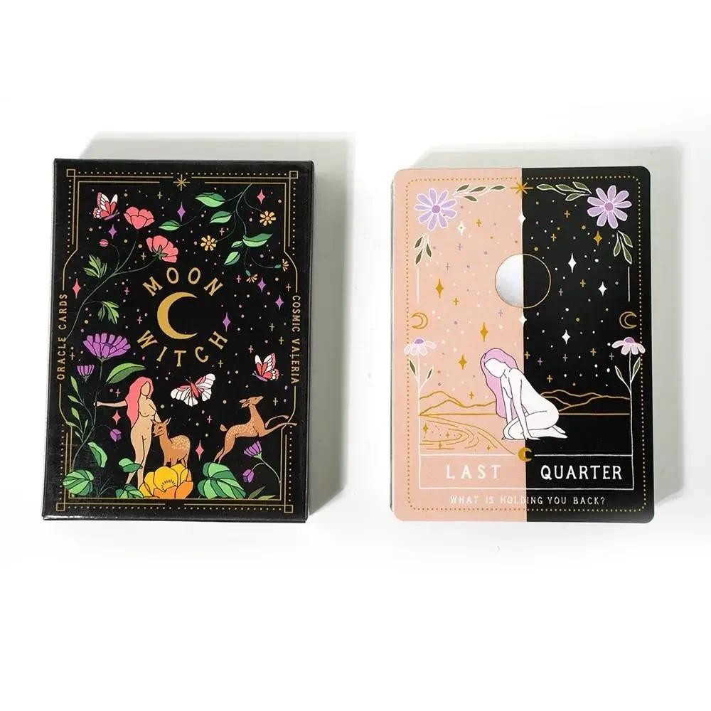 

11*6.5cm Moon Witch Oracle Cards Fortune-telling Prophecy Tarot Deck
