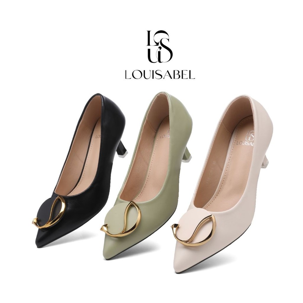 LOUISABEL Evelyn High Heels Sepatu Kerja Wanita Import LSB-338-0RA