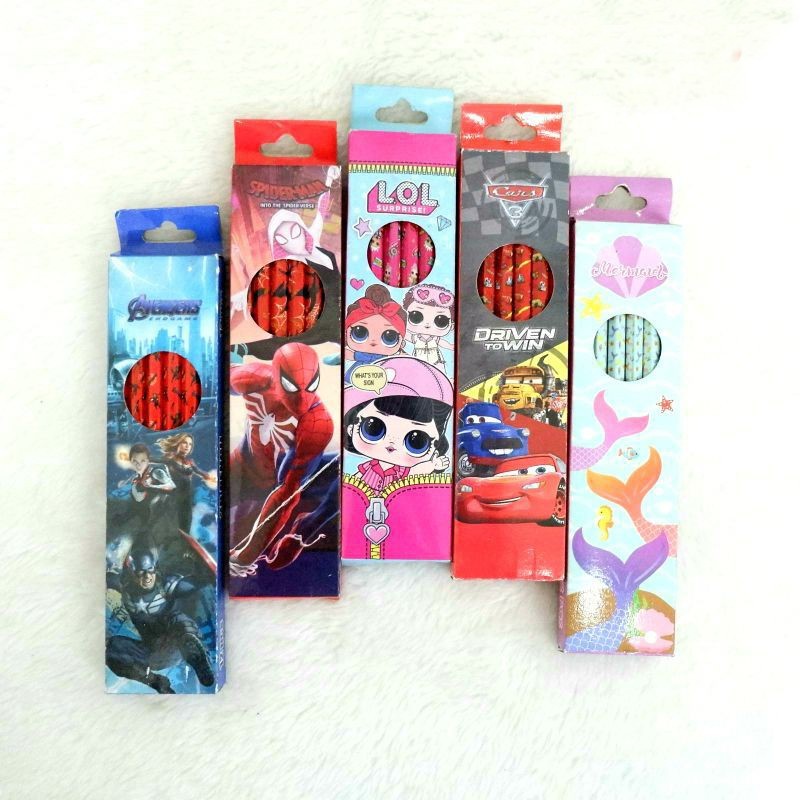 

PENSIL2B KARAKTER 2020 / PENSIL 2B ISI 12PCS