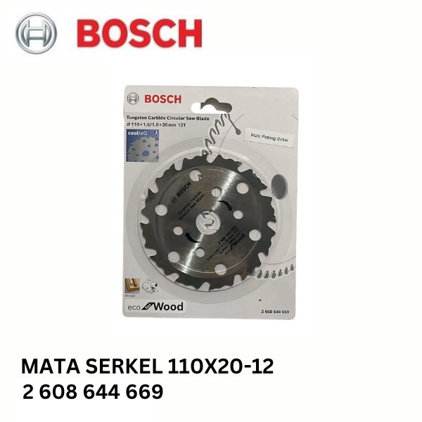Bosch Mata Serkel 110x20-12 / Mata Potong Serkel (2 608 644 669)