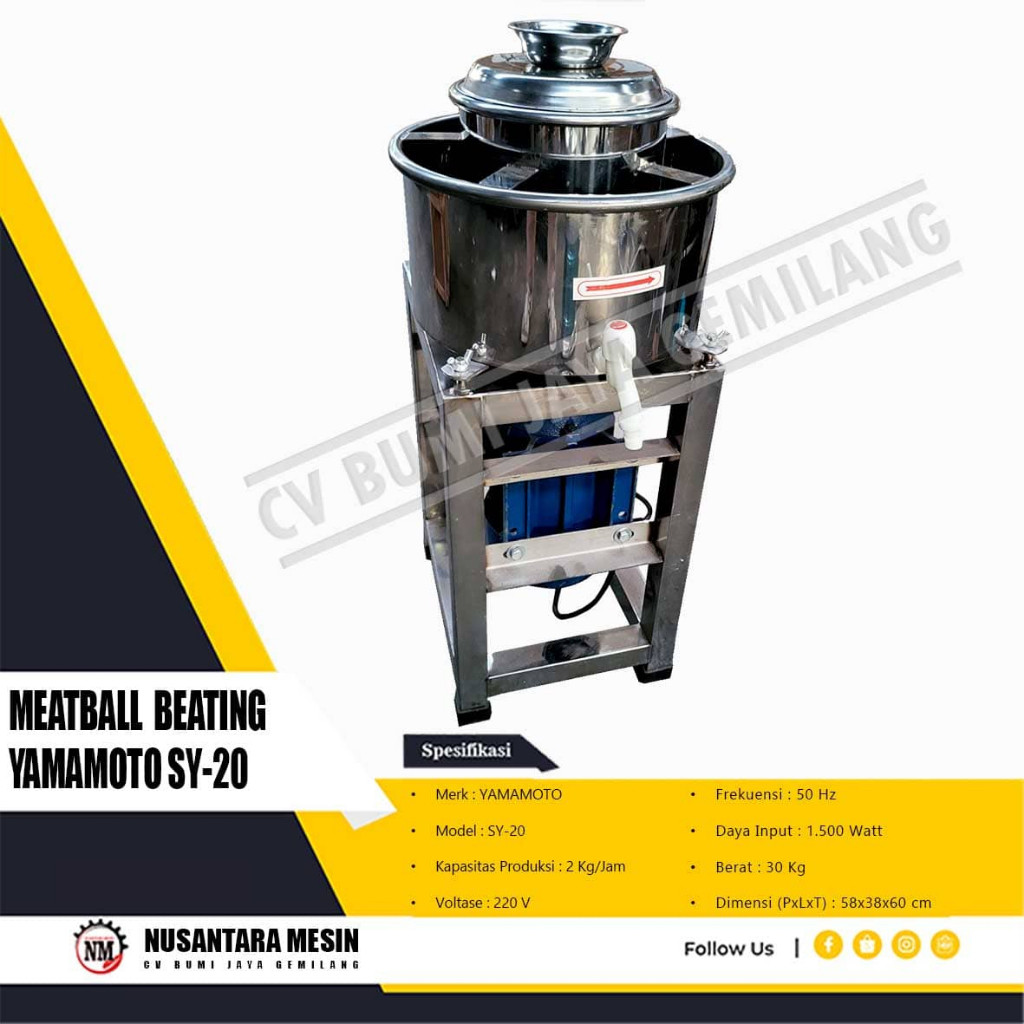 MIXER BAKSO / MEATBALL BEATING YAMAMOTO SY-20