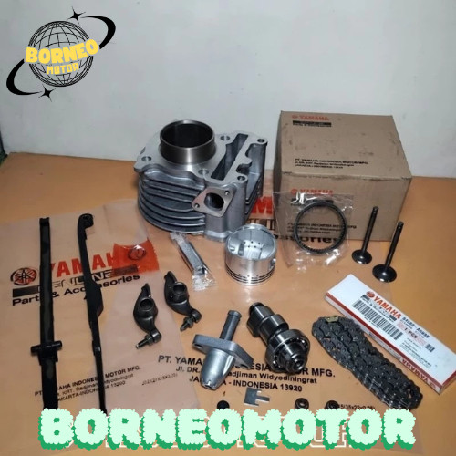 Paketan Komplit Cylinder Blok Block Seher Yamaha Mio Mio Sporty Mio Soul Karbu Mio Smile Nouvo