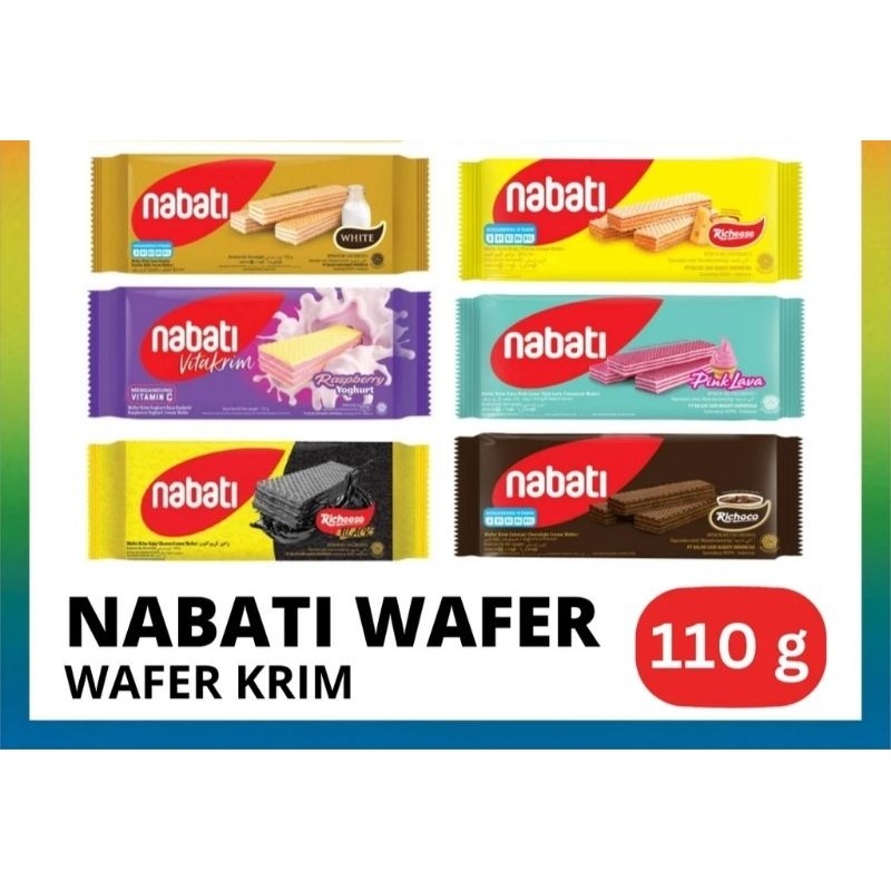 

NABATI WAFER Richeese ALL VARIAN 110 - 122 gr - ABH