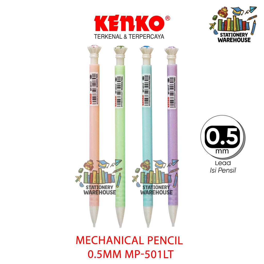 

Mechanical Pencil Pensil Mekanik KENKO MP-501LT 0.5 mm