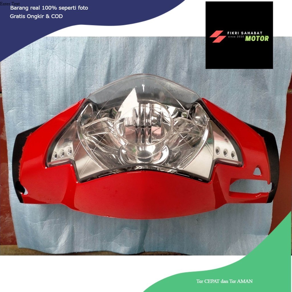 batok kepala depan Supra x 125 old merah/batok depan Supra x 125 old merah/pala depan Supra x 125 ol