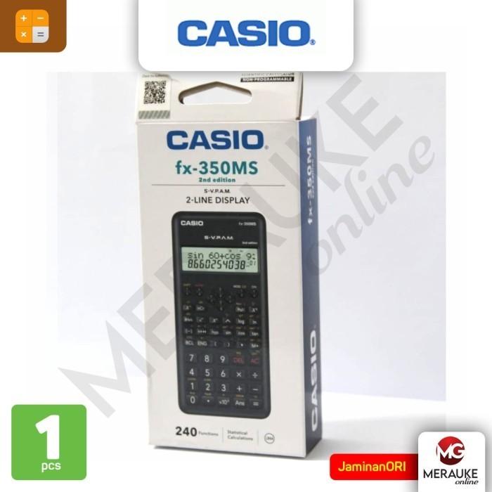 

Calculator CASIO FX-350MS