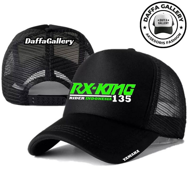 Daffaa Gallery Topi Trucker RX-KING - Topi Distro RX-KING Logo - Topi RX-KING Premium - Topi Pria De