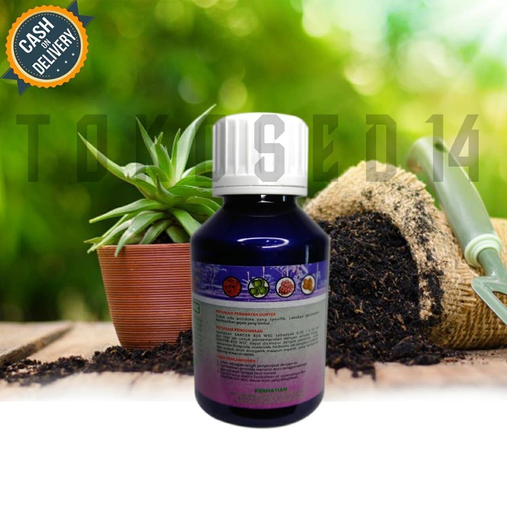 Santer 100 ml bahan perekat perata penembus pestisida fungisida  dan emulgator 850 wsc