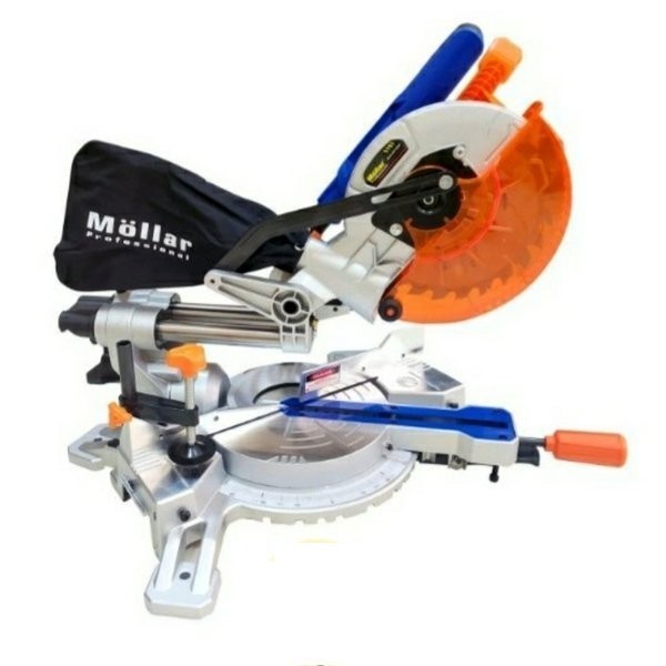 Mitter Saw Sliding 7 Inch Laser - Gergaji Pigura MS1200S Mollar