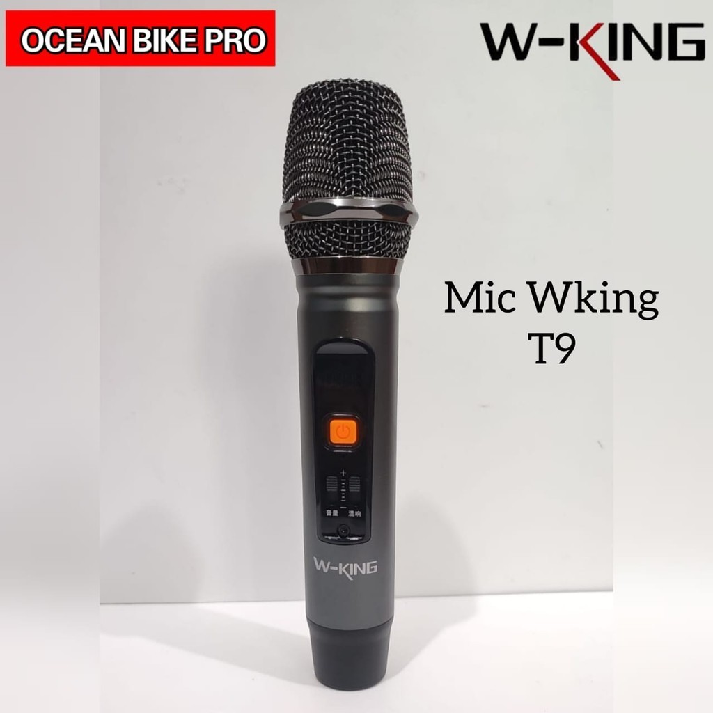 Wking Microphone Pengganti Speaker Karaoke Wireless Bluetooth T9