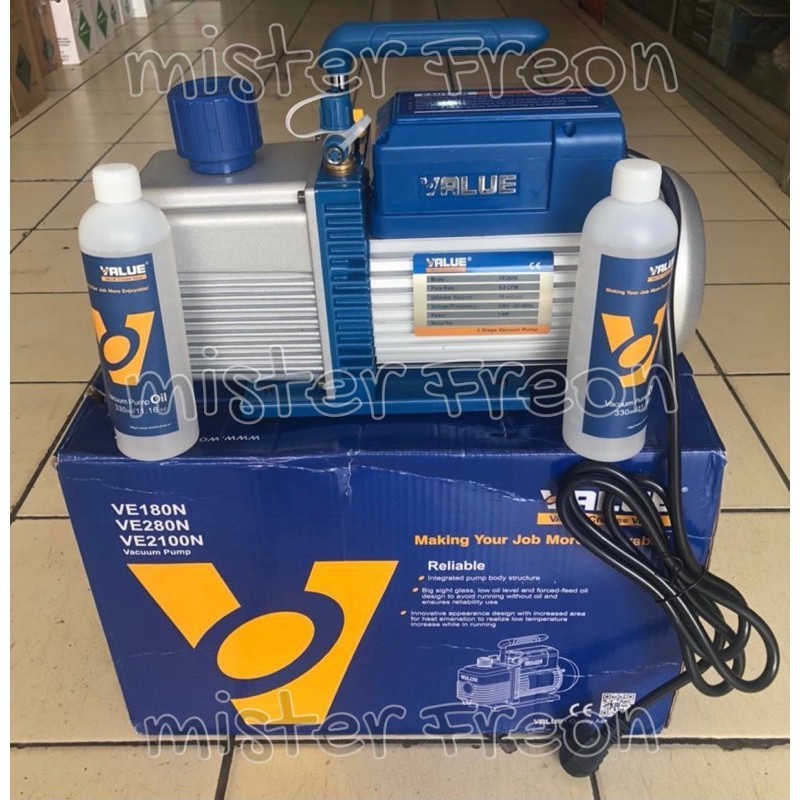 VALUE Vacuum Pump VE280N 1HP