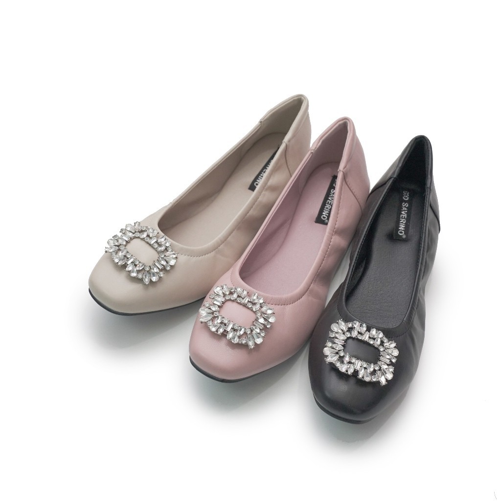 Gio Saverino JKT Gio Saverino Flat Shoes Wanita Sepatu Flat Wanita Nyaman Camila