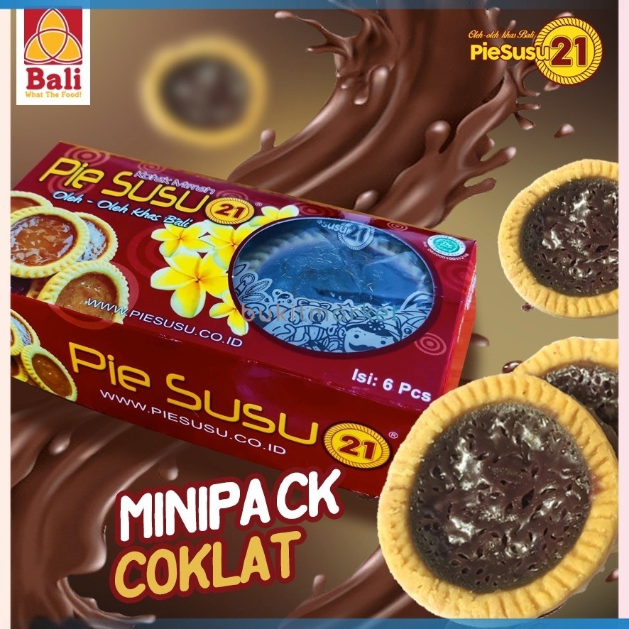 

Pie Susu 21 Bali Minipack Cokelat (6pcs)