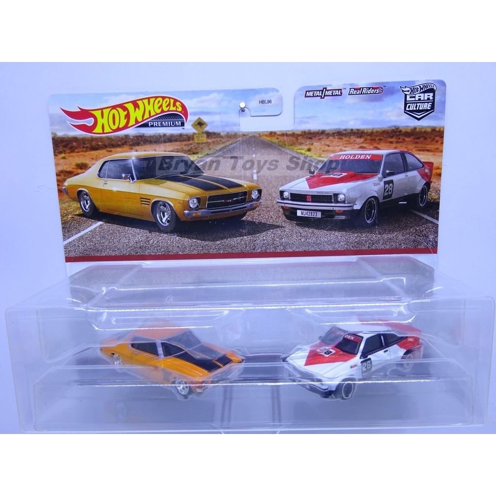 Hot Wheels Car Culture Twin Pack 73 Holden Monaro 77 Holden Torana A9X