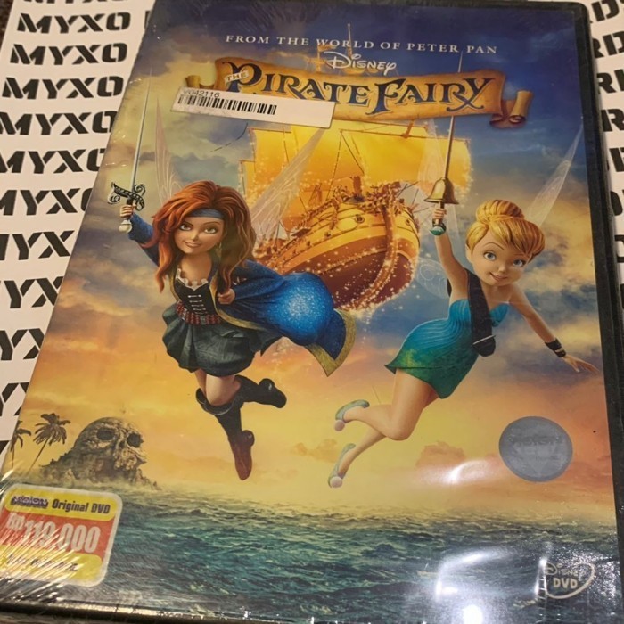Original DVD Disney Tinkerbell Pirate Fairy Film Kartun Anak